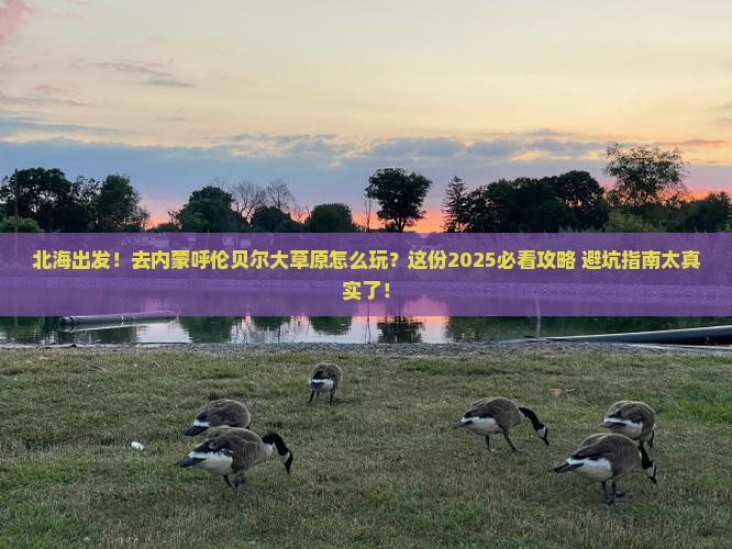 北海去内蒙呼伦贝尔大草原团体旅游