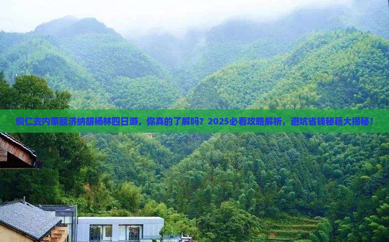 铜仁去内蒙额济纳胡杨林四日游