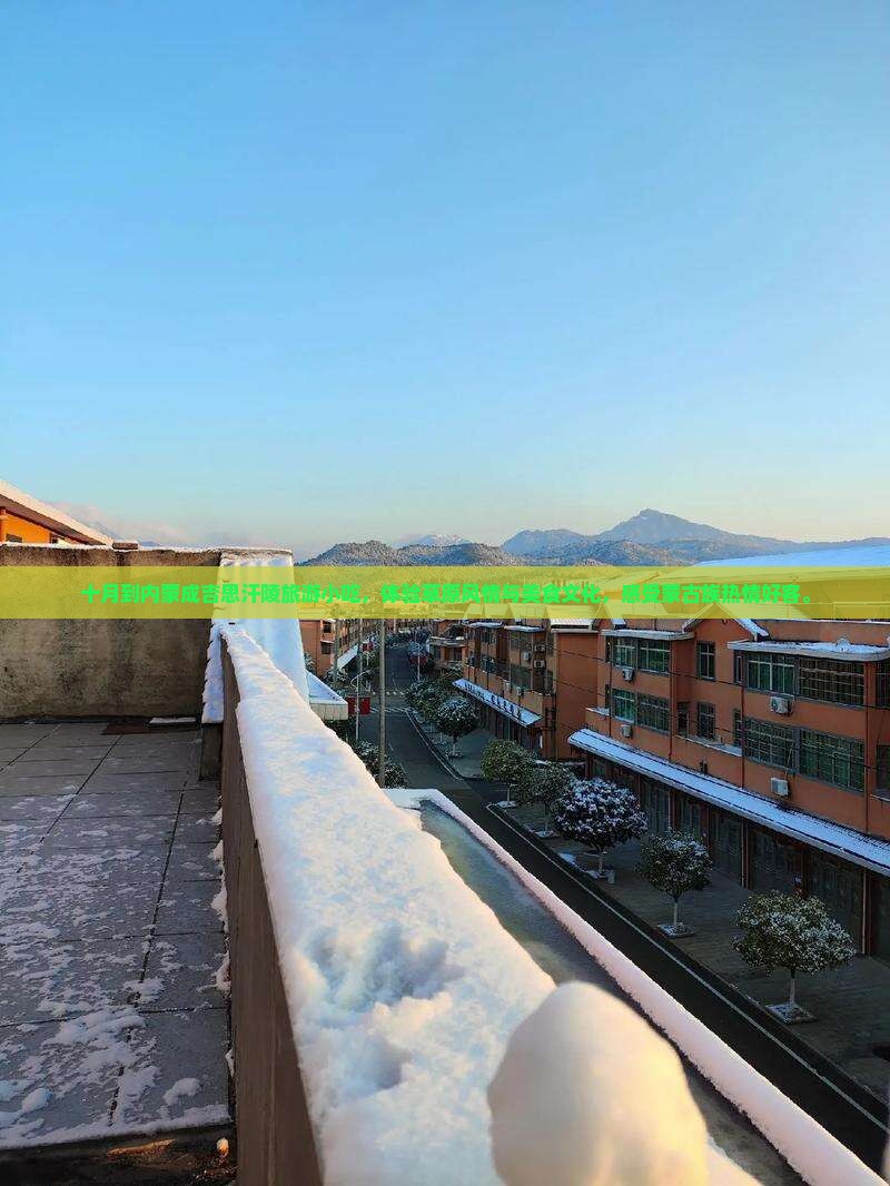 十月到内蒙成吉思汗陵旅游小吃