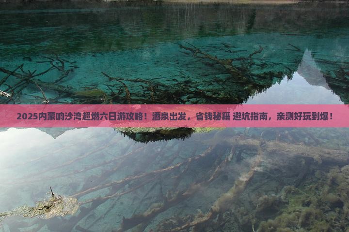 酒泉去内蒙响沙湾六日游