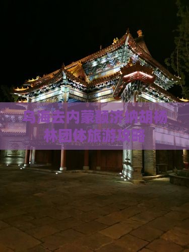 乌海去内蒙额济纳胡杨林团体旅游