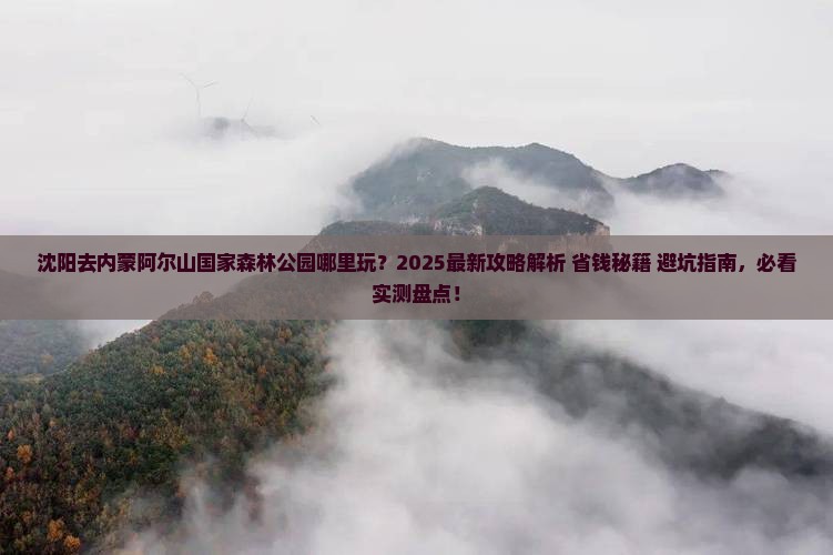 沈阳去内蒙阿尔山国家森林公园哪里玩