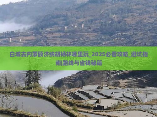 白城去内蒙额济纳胡杨林哪里玩