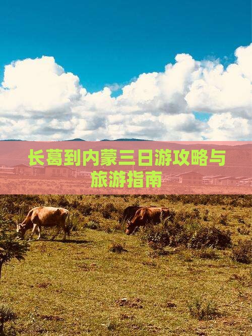 长葛到内蒙三日游