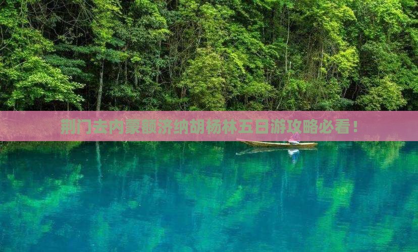 荆门去内蒙额济纳胡杨林五日游