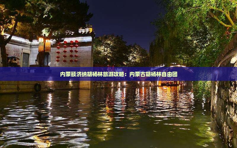 连云港到内蒙额济纳胡杨林自由团
