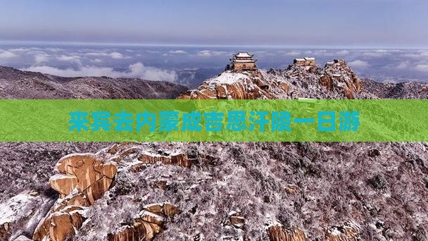 来宾去内蒙成吉思汗陵一日游
