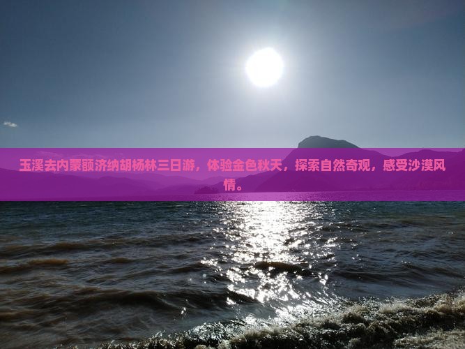 玉溪去内蒙额济纳胡杨林三日游