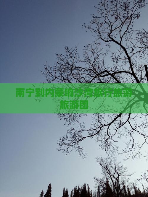 南宁到内蒙响沙湾大型旅游团