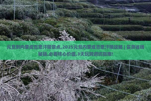 元旦到内蒙成吉思汗陵景点