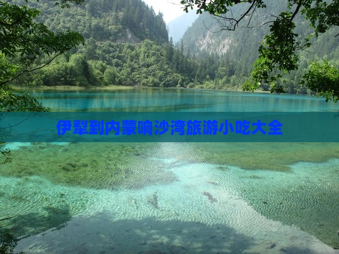 伊犁到内蒙响沙湾旅游小吃