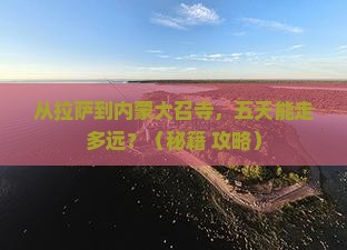 拉萨去内蒙大召寺五日游