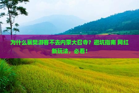 襄樊到内蒙大召寺旅游