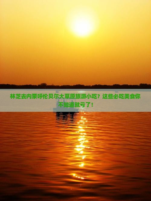 林芝去内蒙呼伦贝尔大草原旅游小吃