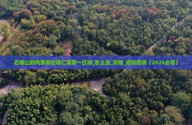 石嘴山到内蒙希拉穆仁草原一日游