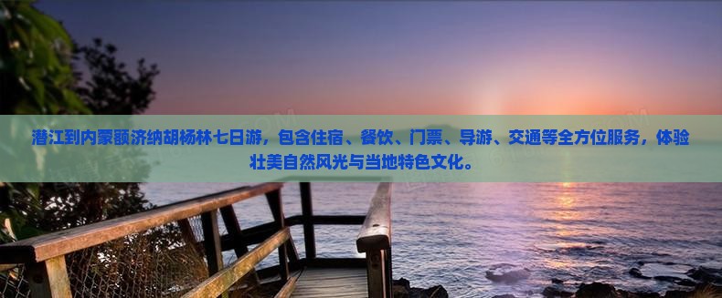 潜江到内蒙额济纳胡杨林七日游