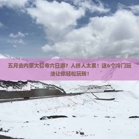 五月去内蒙大召寺六日游