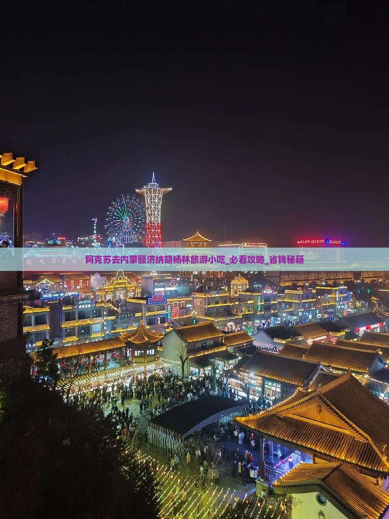 阿克苏去内蒙额济纳胡杨林旅游小吃