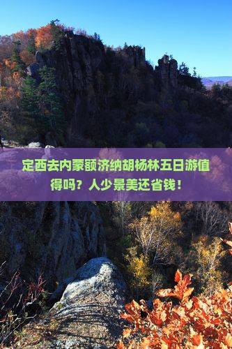 定西去内蒙额济纳胡杨林五日游