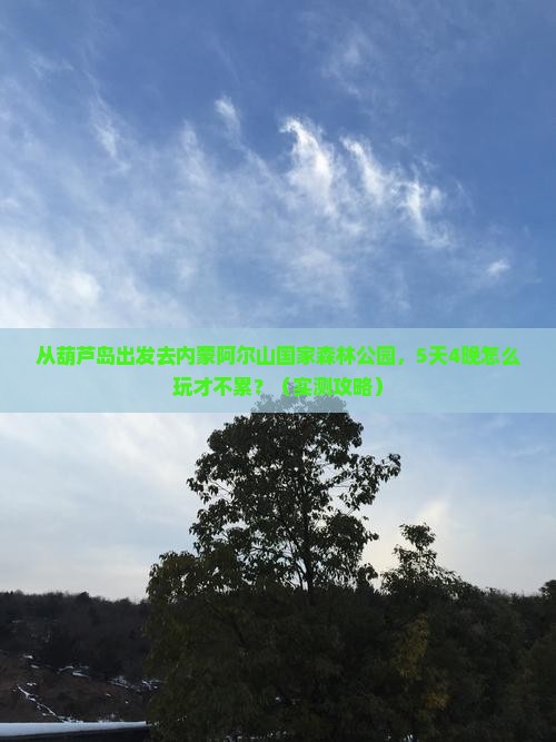 葫芦岛去内蒙阿尔山国家森林公园自由行