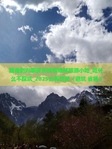 那曲到内蒙额济纳胡杨林旅游小吃