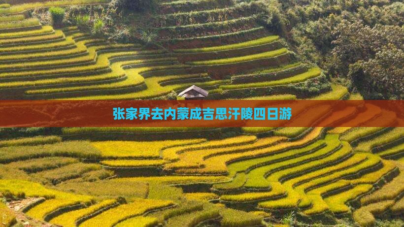 张家界去内蒙成吉思汗陵四日游