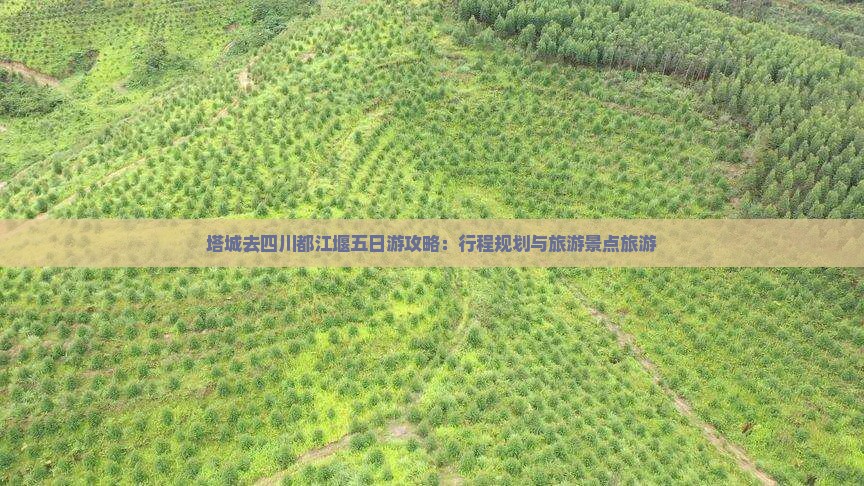 塔城去四川都江堰五日游