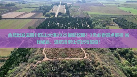 合肥去四川乐山大佛攻略