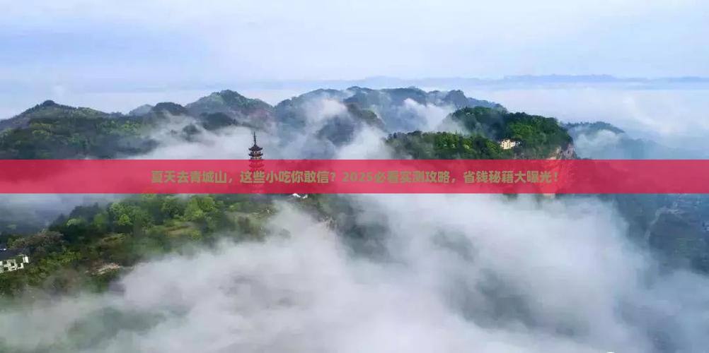 夏天到四川青城山旅游小吃