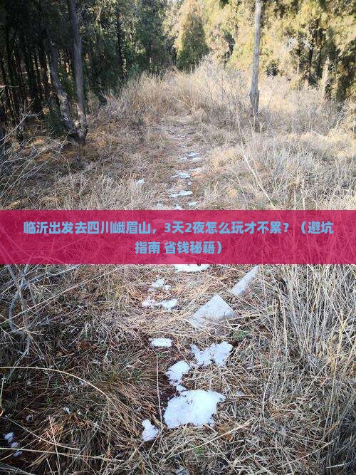 临沂到四川峨眉山旅游