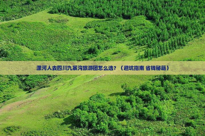 漯河去四川九寨沟大型旅游团