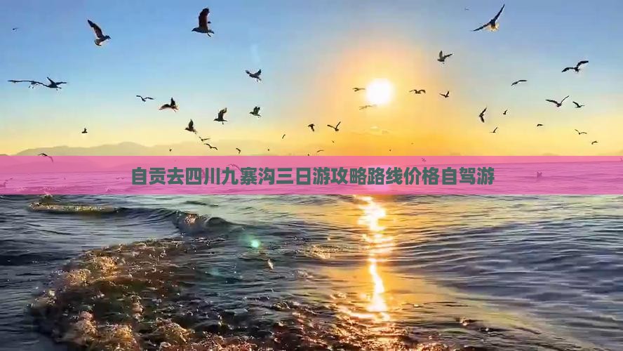 自贡去四川九寨沟三日游
