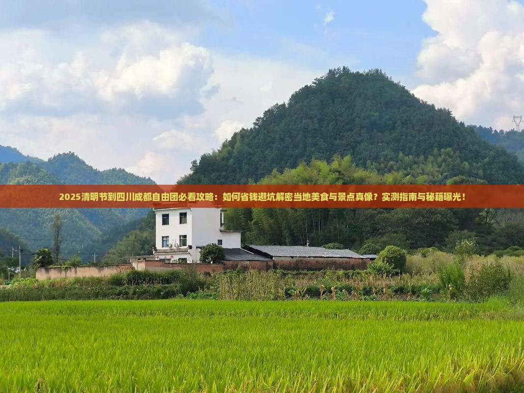 清明节到四川成都自由团