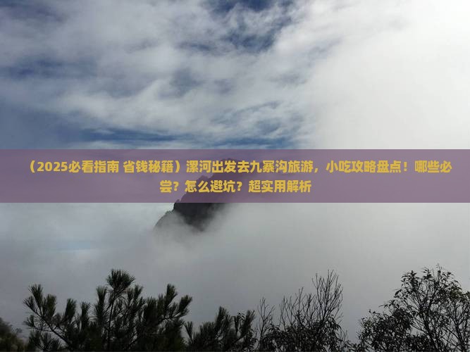 漯河到四川九寨沟旅游小吃