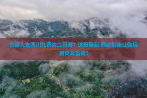 东营去四川九寨沟二日游