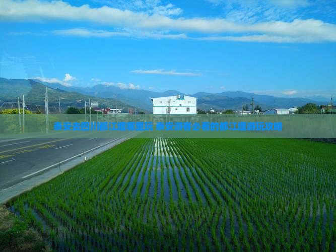泰安去四川都江堰哪里玩