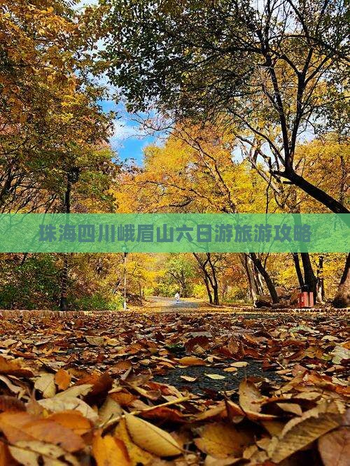 珠海到四川峨眉山六日游