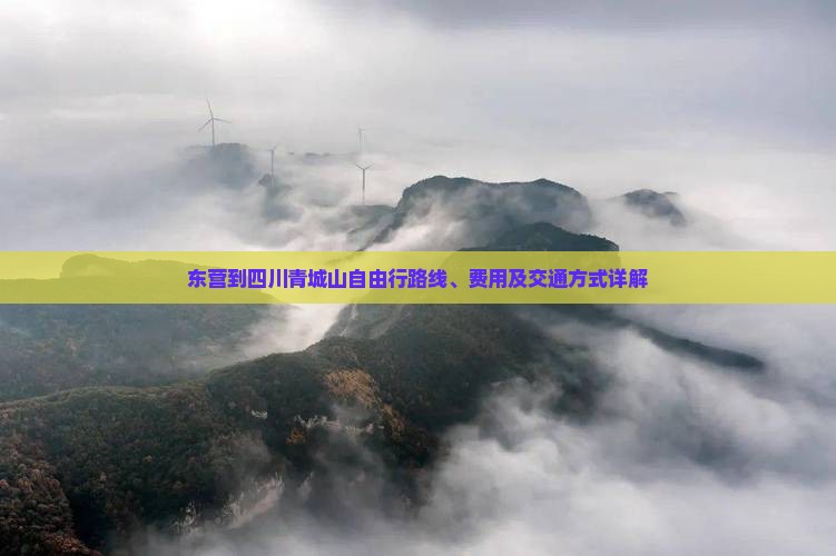 东营到四川青城山自由行