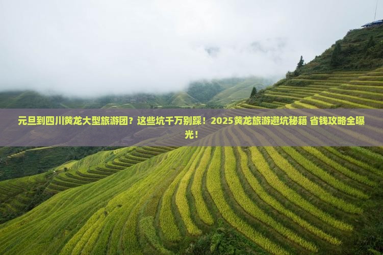 元旦到四川黄龙大型旅游团