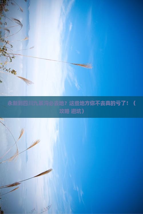 永新到四川九寨沟必去地