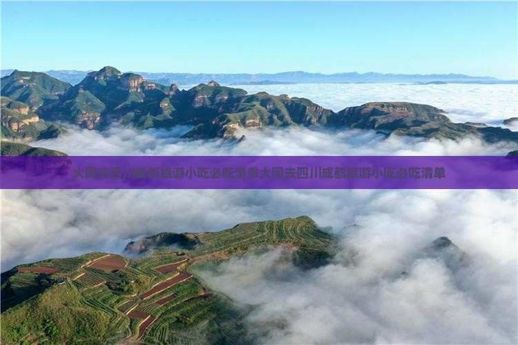 大同去四川成都旅游小吃