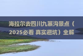 海拉尔去四川九寨沟景点