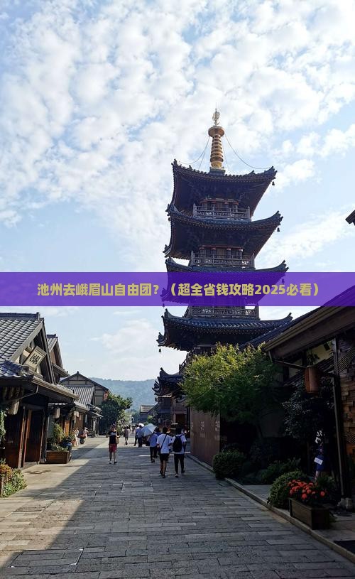 池州到四川峨眉山自由团