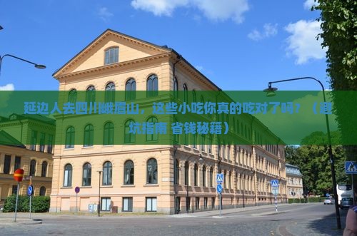 延边去四川峨眉山旅游小吃