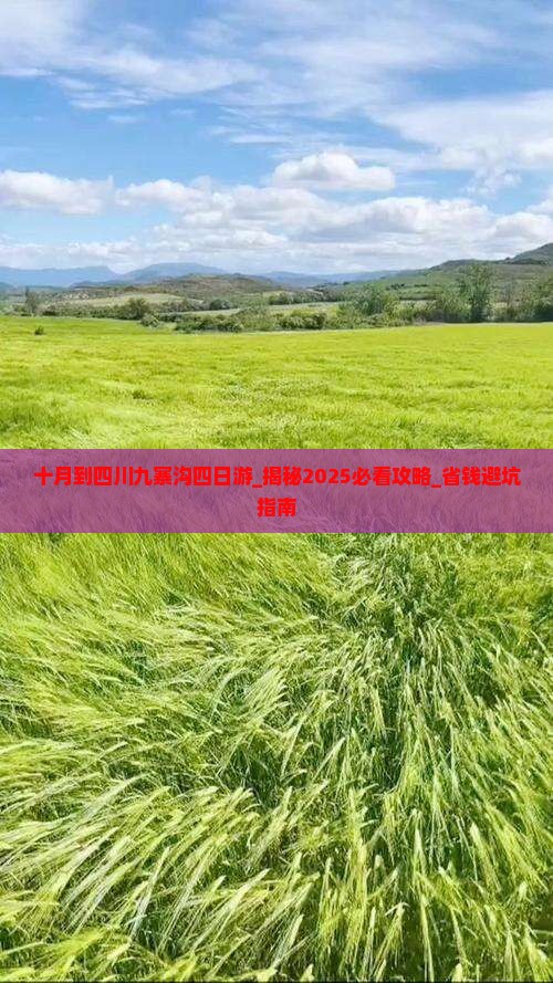 十月到四川九寨沟四日游