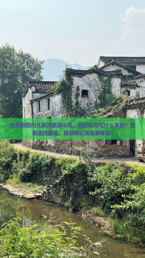 合肥到四川九寨沟旅游小吃