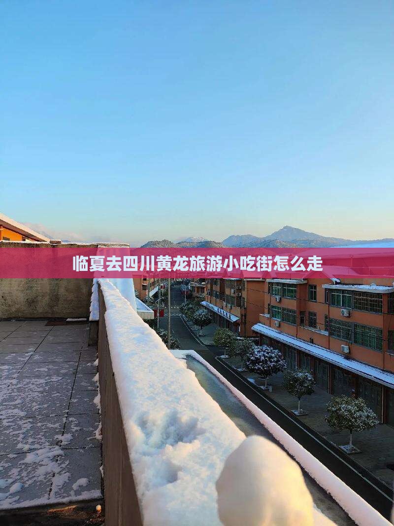 临夏去四川黄龙旅游小吃