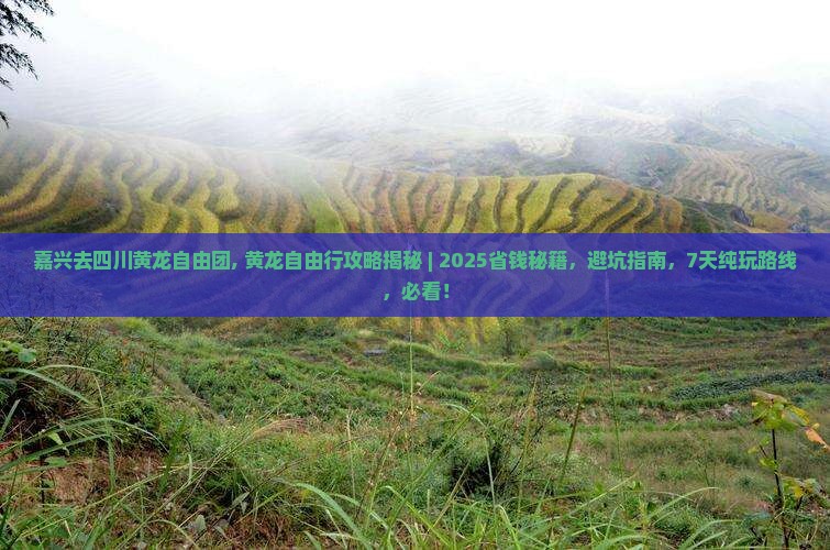 嘉兴去四川黄龙自由团
