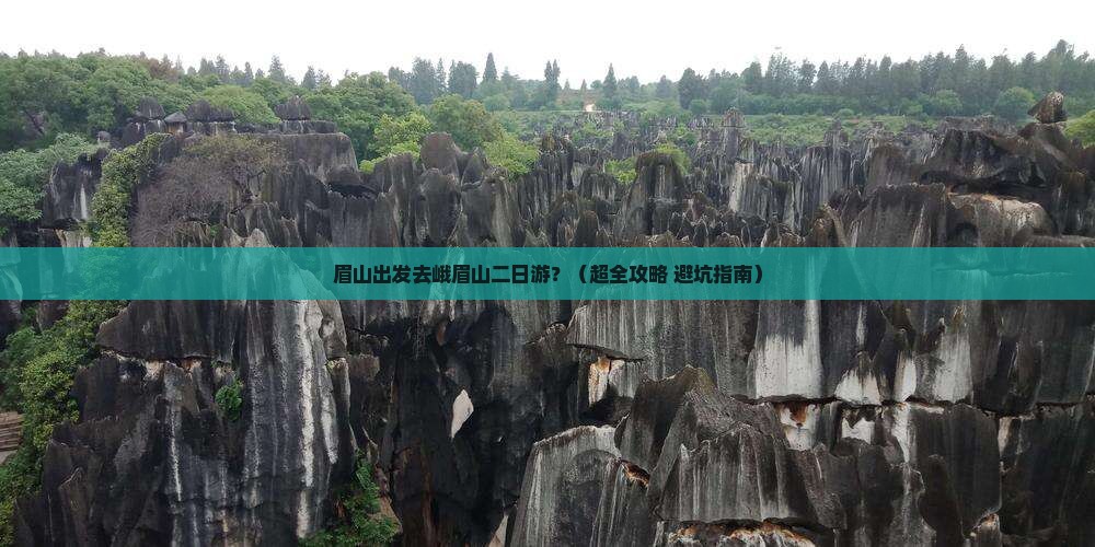 眉山到四川峨眉山二日游