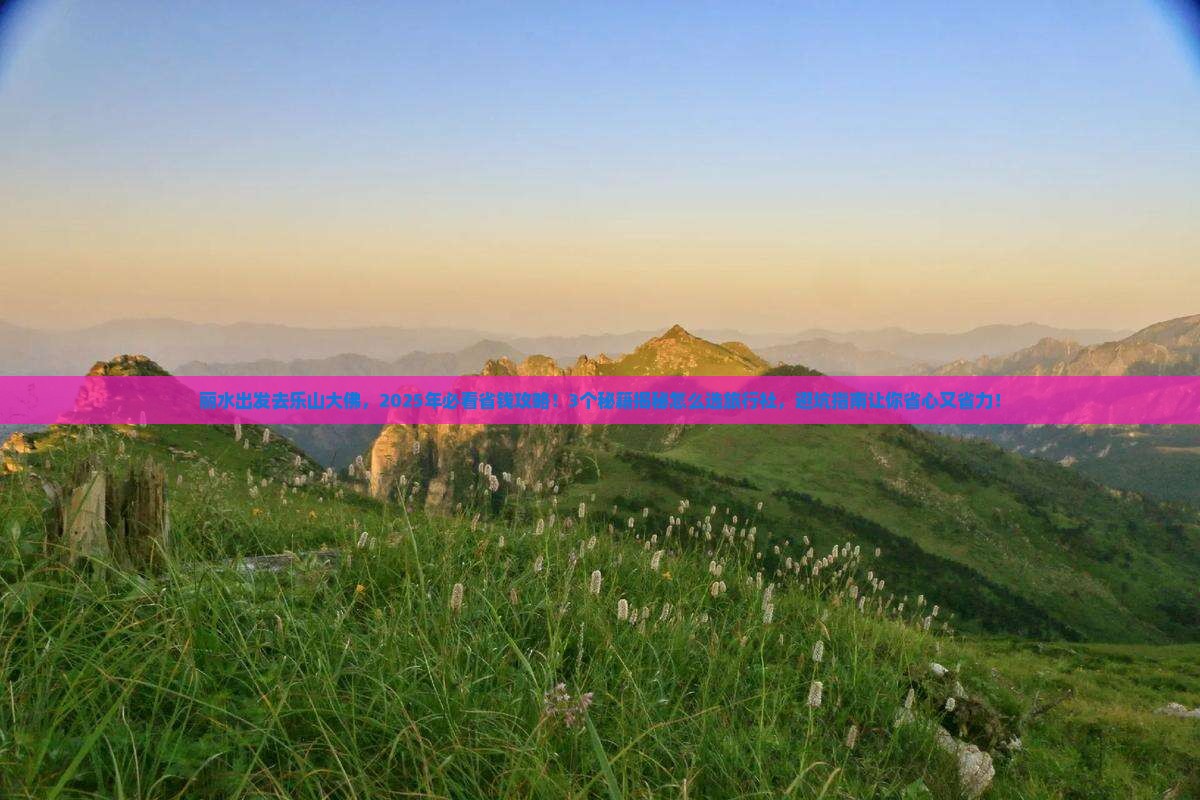 丽水去四川乐山大佛旅行社 丽水去四川乐山大佛旅行社